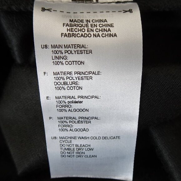 Adidas Originals Corduroy Dress Women's Size S Black Overall Dress - Picture 13 of 13